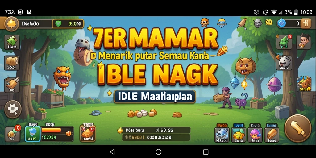 Tampilan gameplay 73K yang menarik dan menyenangkan.