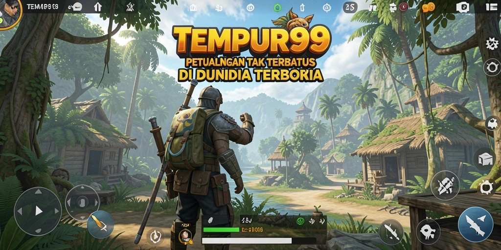 Gameplay seru di dunia terbuka TEMPUR99 yang memukau.